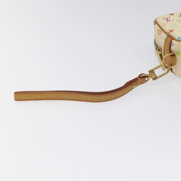 LOUIS VUITTON Monogram Multicolor Trousse Wapity Pouch White M58033 Auth MX041V - Picture 8 of 16